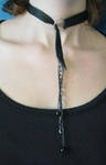 Dangly beads- Another choker by werehermit