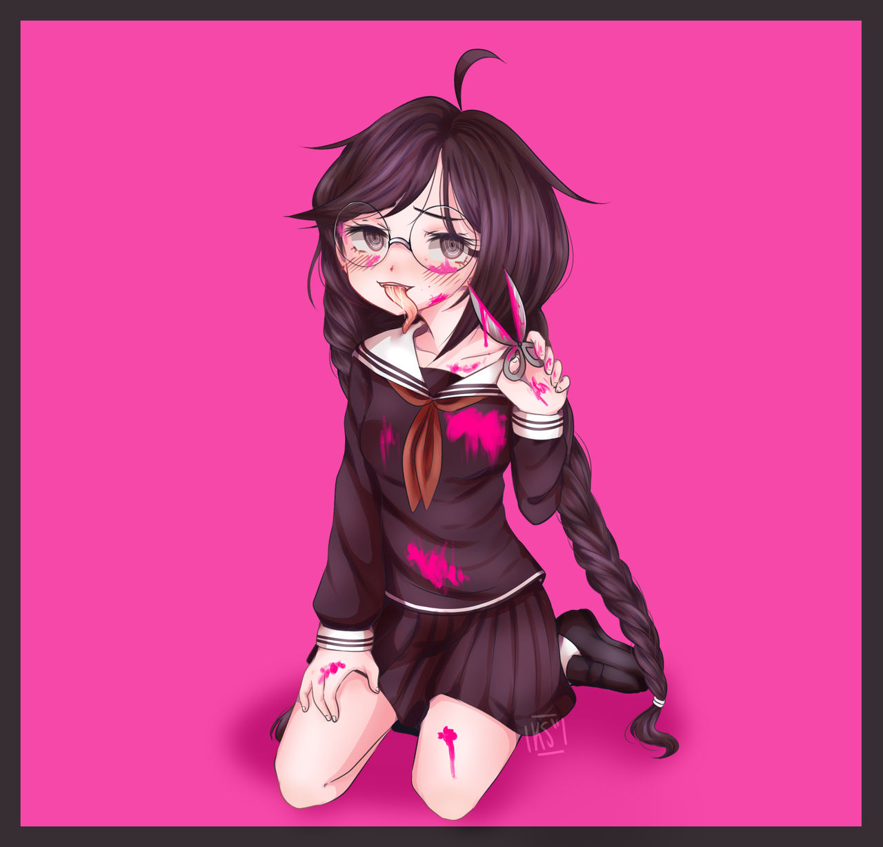 Toko Fukawa Ver. 2 (Danganronpa) by Vansa-Chan on DeviantArt Toko Fukawa Ver. 2 (Danganronpa) by Vansa-Chan on DeviantArt