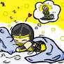 Sleeping Chibi Scorpion