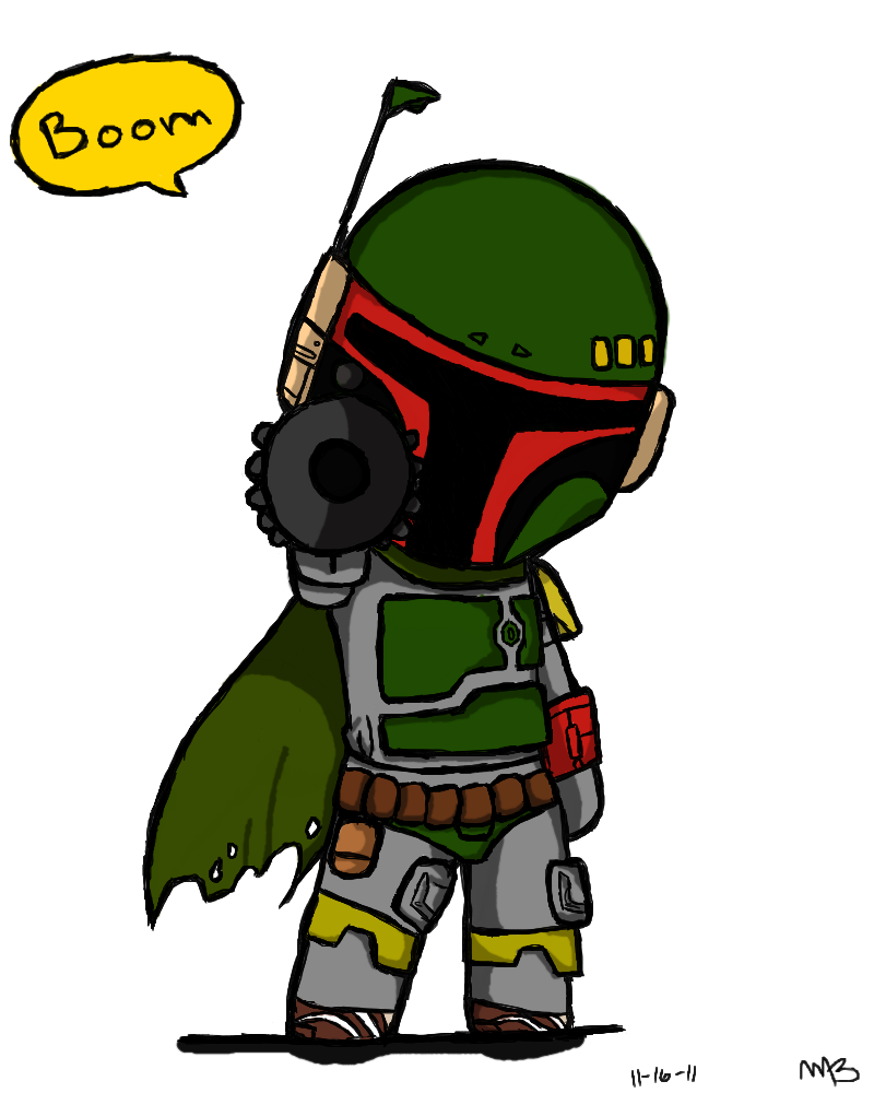 Tiny Boba Fett