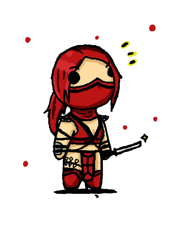 Chibi MK Skarlet