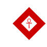 Flag of the Red Ankh Society (international)