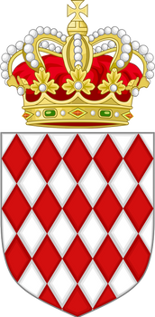 Lesser Coat of Arms of (Greater) Monaco