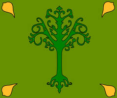 Kingdoms of Myth: Flag of the Tree Elves