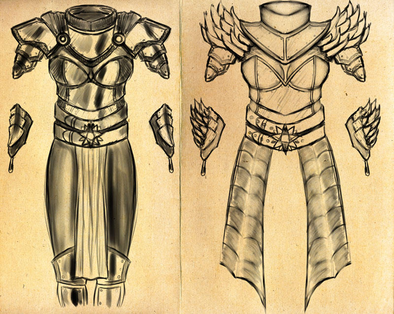 Deviantart Armor Types armor study by Morgalahan on DeviantArt