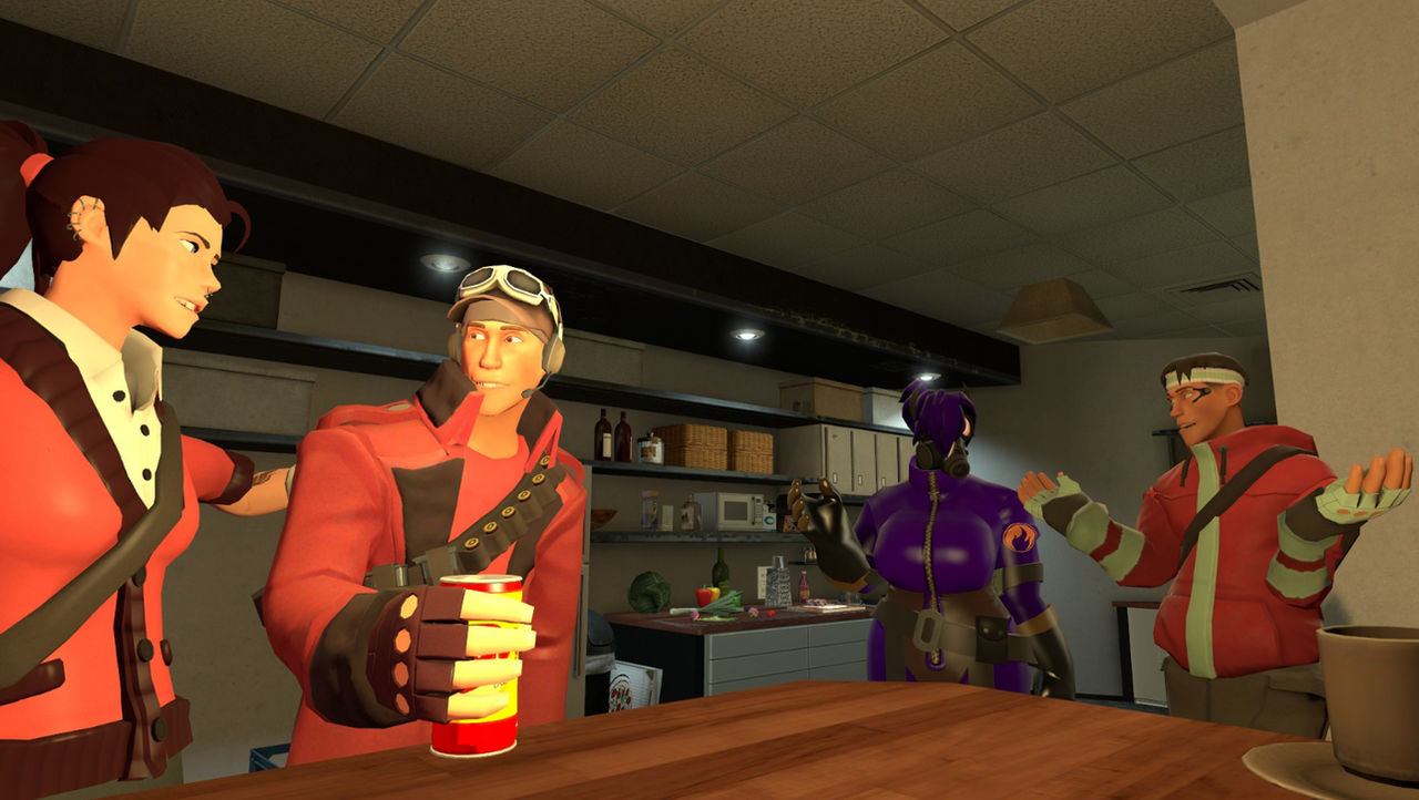 The Four Friends|gmod by JadedNightshade on DeviantArt