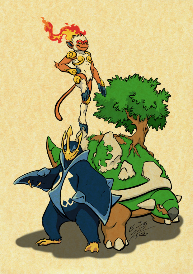 The Rulers of Sinnoh