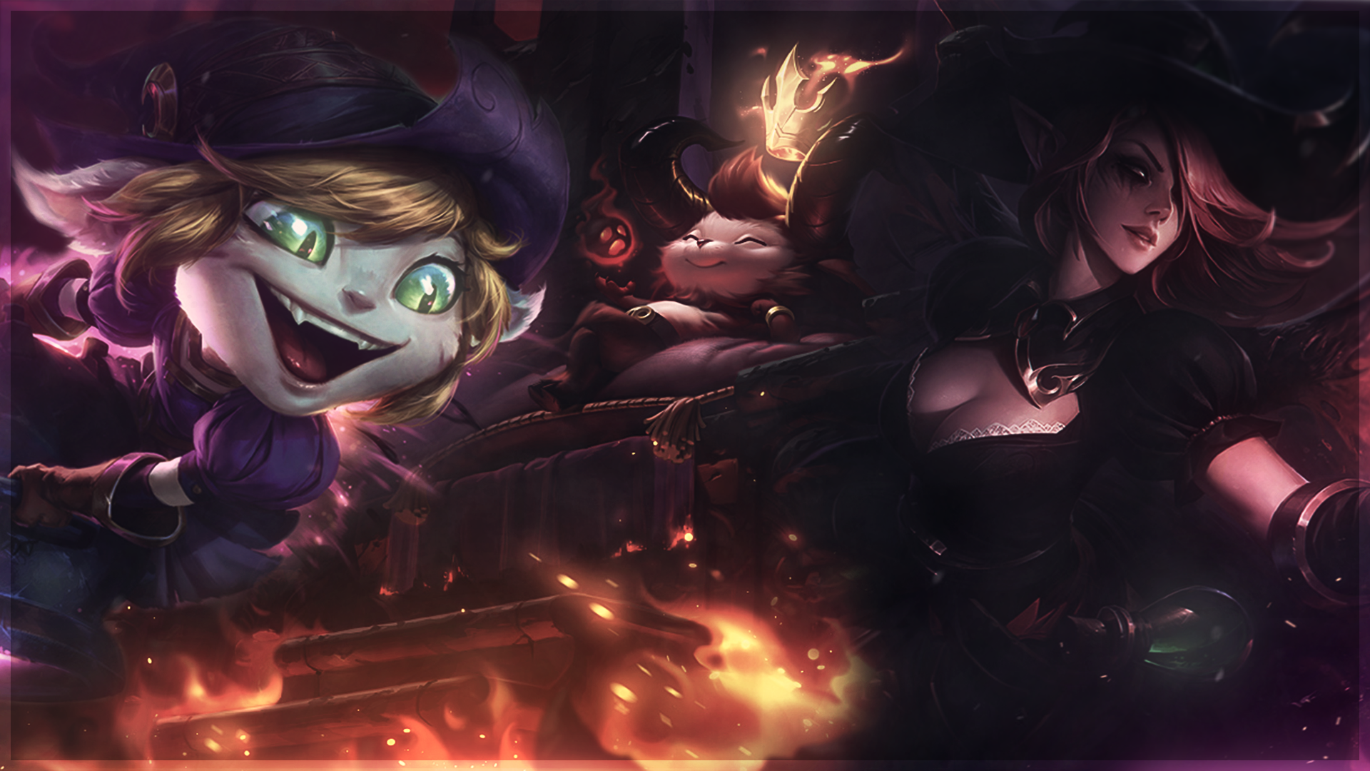 League Of Legends Halloween 2016 Skins Wallpaper By Hirukii On League Of Legends Halloween 2016 Skins Wallpaper By Hirukii On