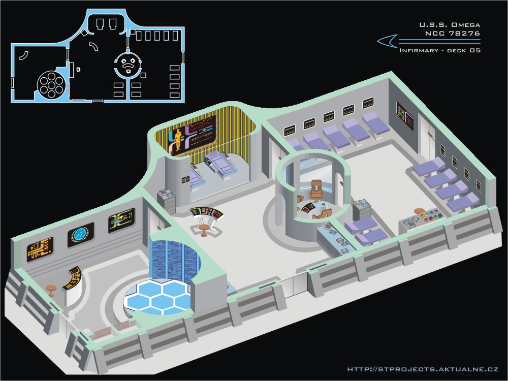 omega infirmary 3d