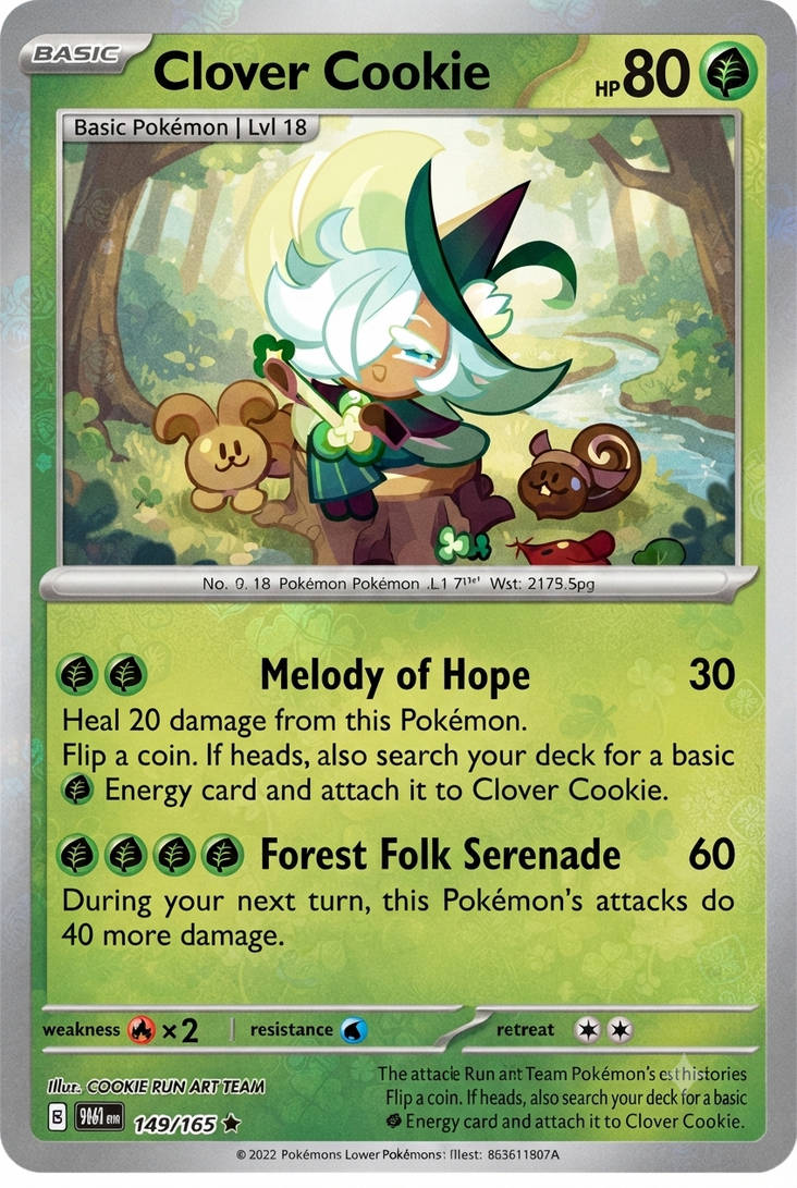 clover cards pokemon Now thats a COME UP Clovr Ruby bags are in stock on our whatnot grab them before they sell out! #whatnotpartner #pokmontcg #pokemoncommunity #pokmoncards look at the top card of your deck Pokemon Clover field