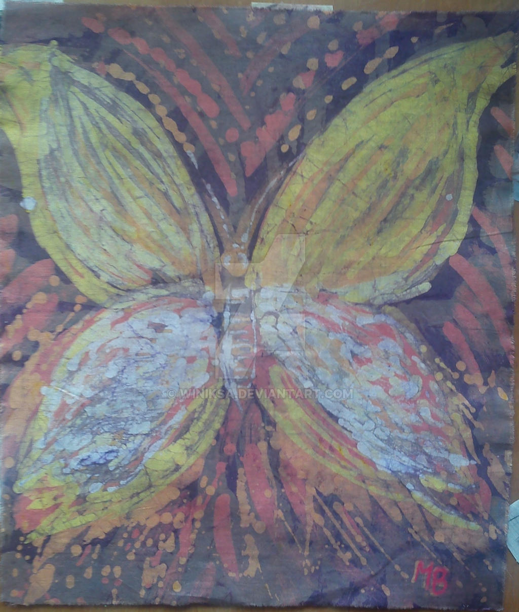 Batik - butterfly by Winiksa on DeviantArt