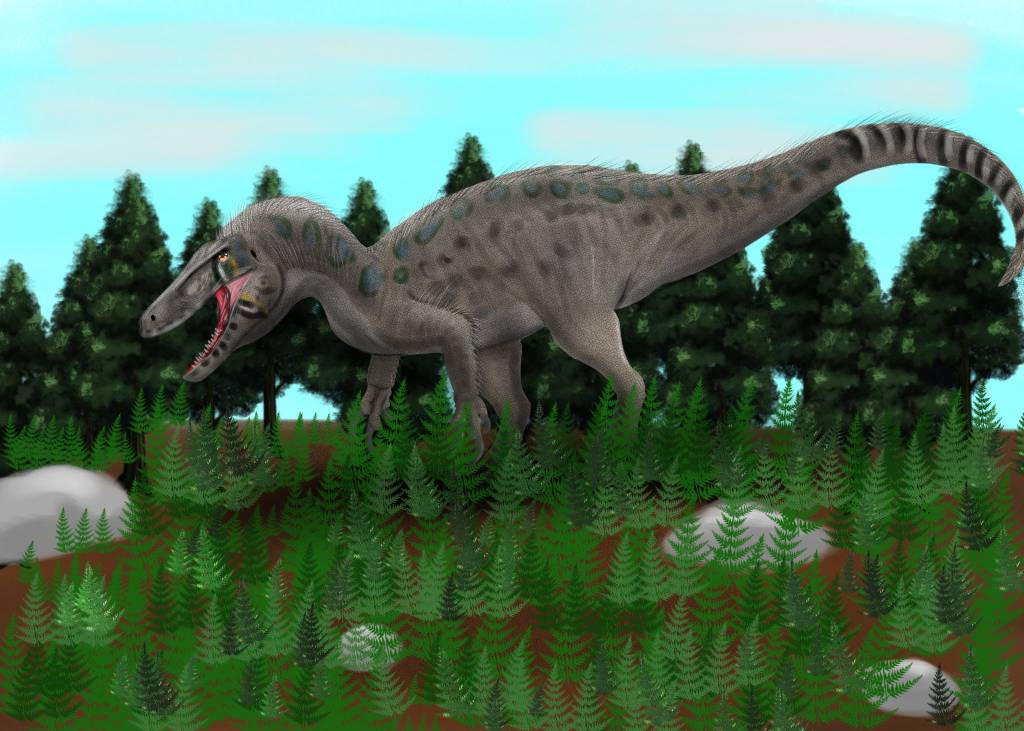 Megaraptor paleoart 2022 by HenriqueSantos2810 on DeviantArt