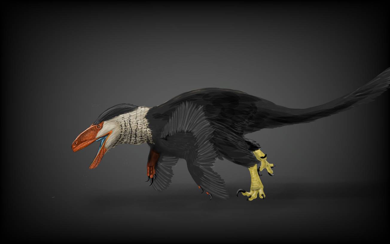 DEINONYCHUS. then and now by MarioLanzas on DeviantArt