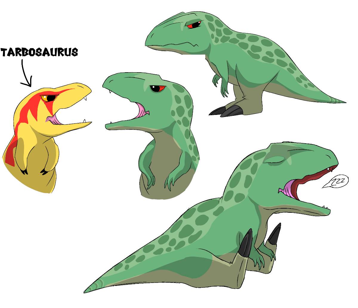 Dinosaur king carcharodontosaurus chibi by HenriqueSantos2810 on DeviantArt