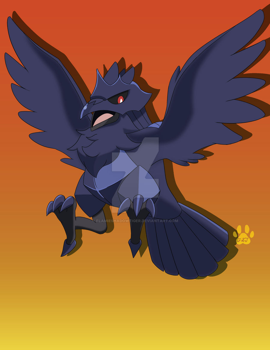 Corvernight Corviknight by FlamieShadowTiger on DeviantArt