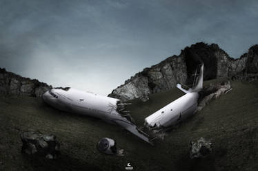 Crashed Plane