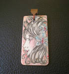 art nouveau scrimshaw by NCEART