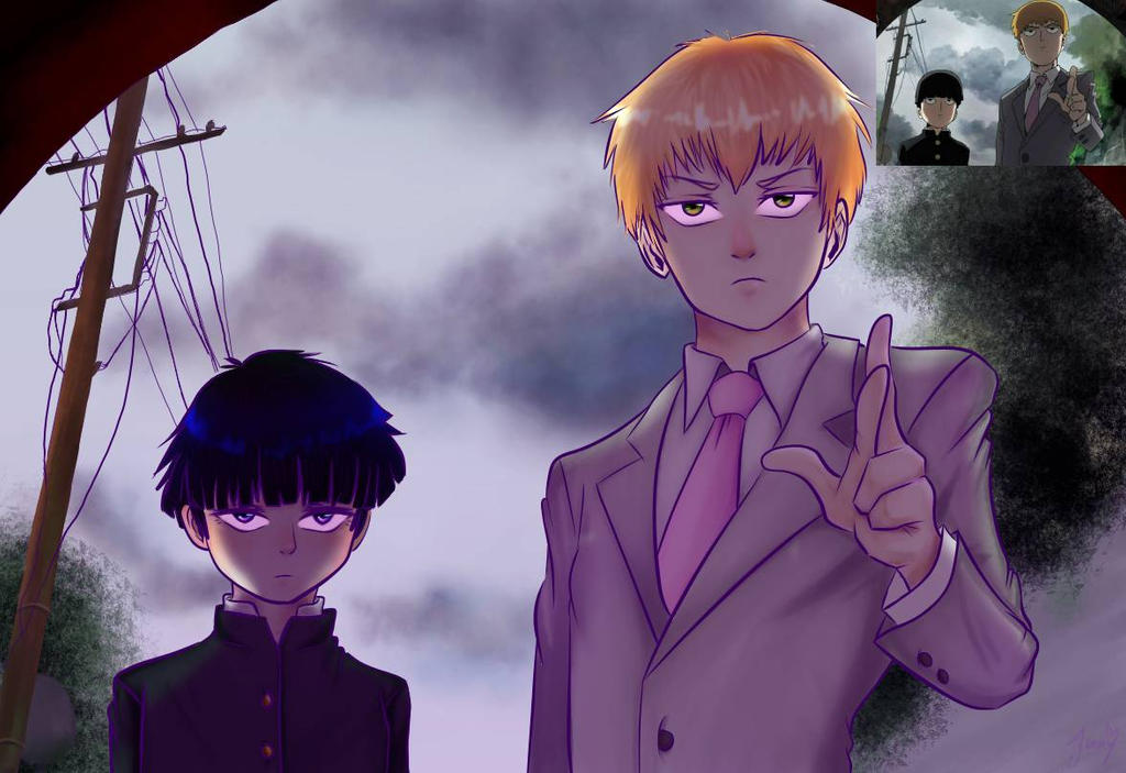 mob psycho 100 screen shot redraw by rainbowcutedash on DeviantArt