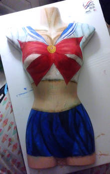 Painted Mannequin of Sailor Moon!