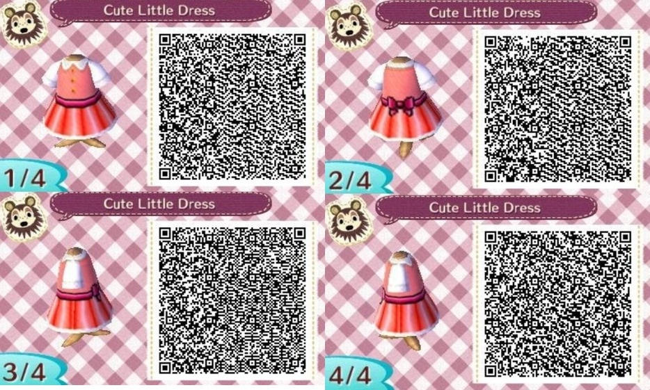cute acnl qr codes dresses Some of my fave QR code outfits! : r/AnimalCrossingNewLeaf