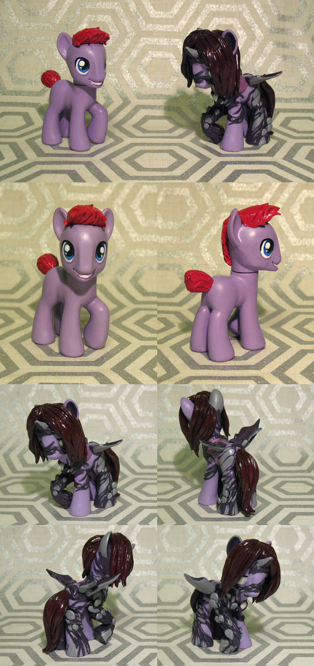Tom and Torren MLP Customs by MisterCrowbar