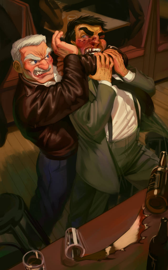 Old Salts Slugging by MisterCrowbar