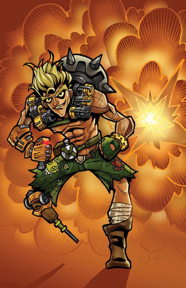 Junkrat Chain JUNKRAT by CThompsonArt on DeviantArt