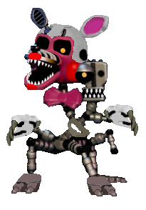 Adventure Nightmare Mangle! How come im not in fnaf world?!