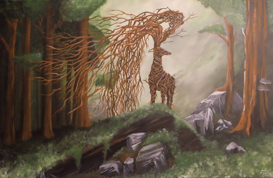 Forest spirit - canvas