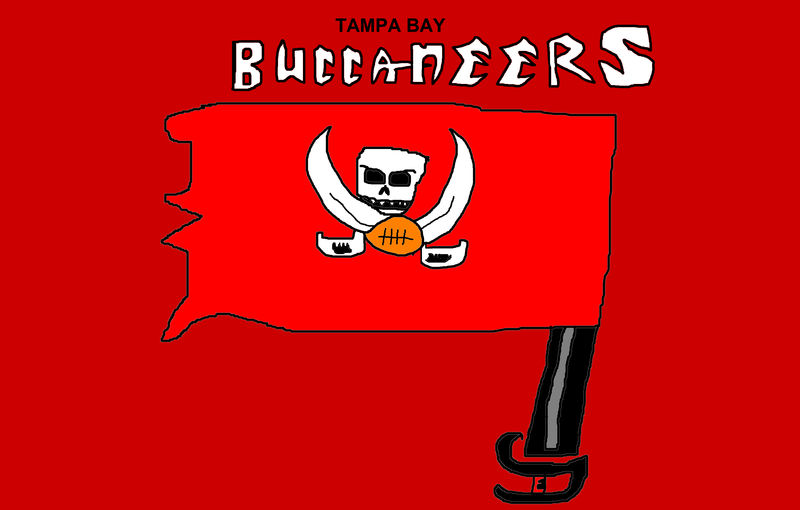 Tampa Bay Buccaneers Flag Drawing by BucsJared1997 on DeviantArt
