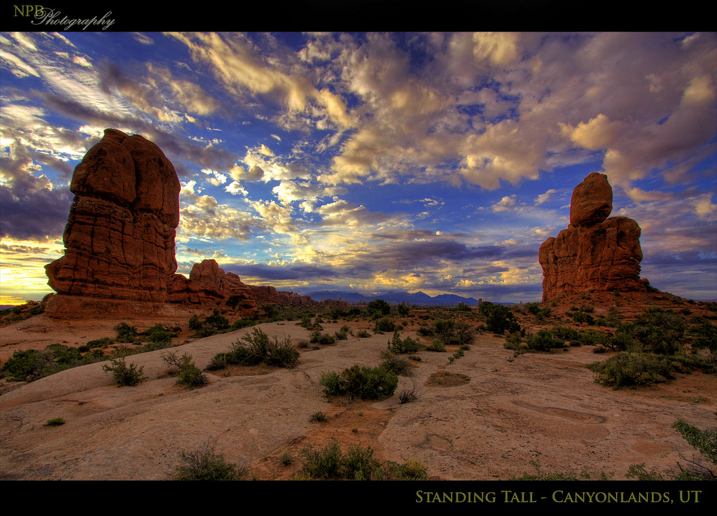 Canyon lands sunrise