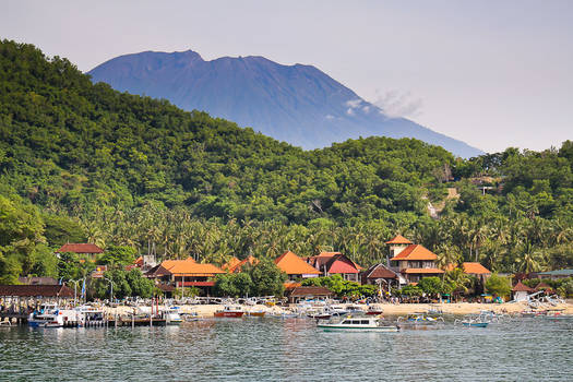 Agung volcano