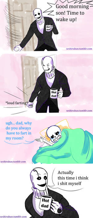 Undertale comic: Dadster