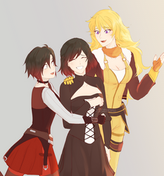 RWBY Summer and daughters