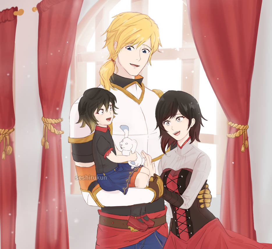 Child Rwby RWBY Lancaster + kid (Ruby x Jaune) by Seshirukun on DeviantArt