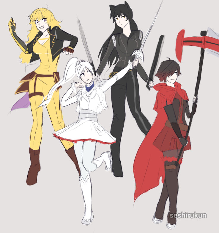 Daz Rwby Rwby redesigns doodle by Seshirukun on DeviantArt