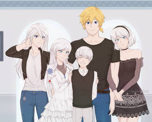 Whiteknight Family (RWBY Jaune x Weiss) CM