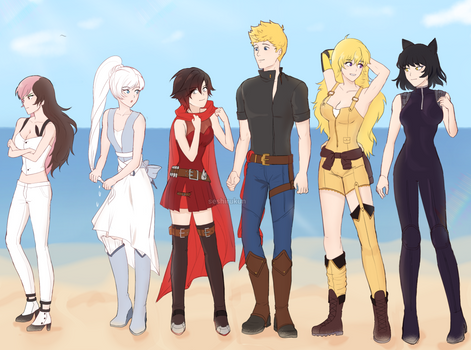 RWBY Volume 9 clothes (?)