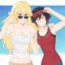 Yang and Ruby times (RWBY)