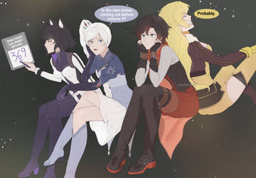 Still falling (Post V8 RWBY)