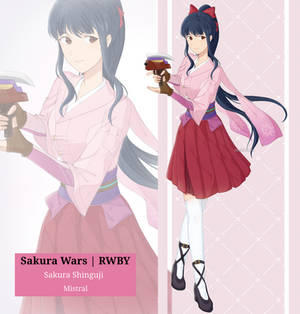 Sakura Shinguji Sakura Wars / RWBY Mistral