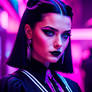 Wednesday Addams 80's Miami Version