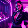 Wednesday Addams 80's Miami Version