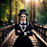 Wednesday Addams (steampunk version)