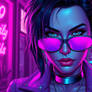 Daria Morgendorfer 80s Miami version