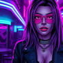 Daria Morgendorfer 80s Miami version
