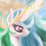 Wavy hair Celestia