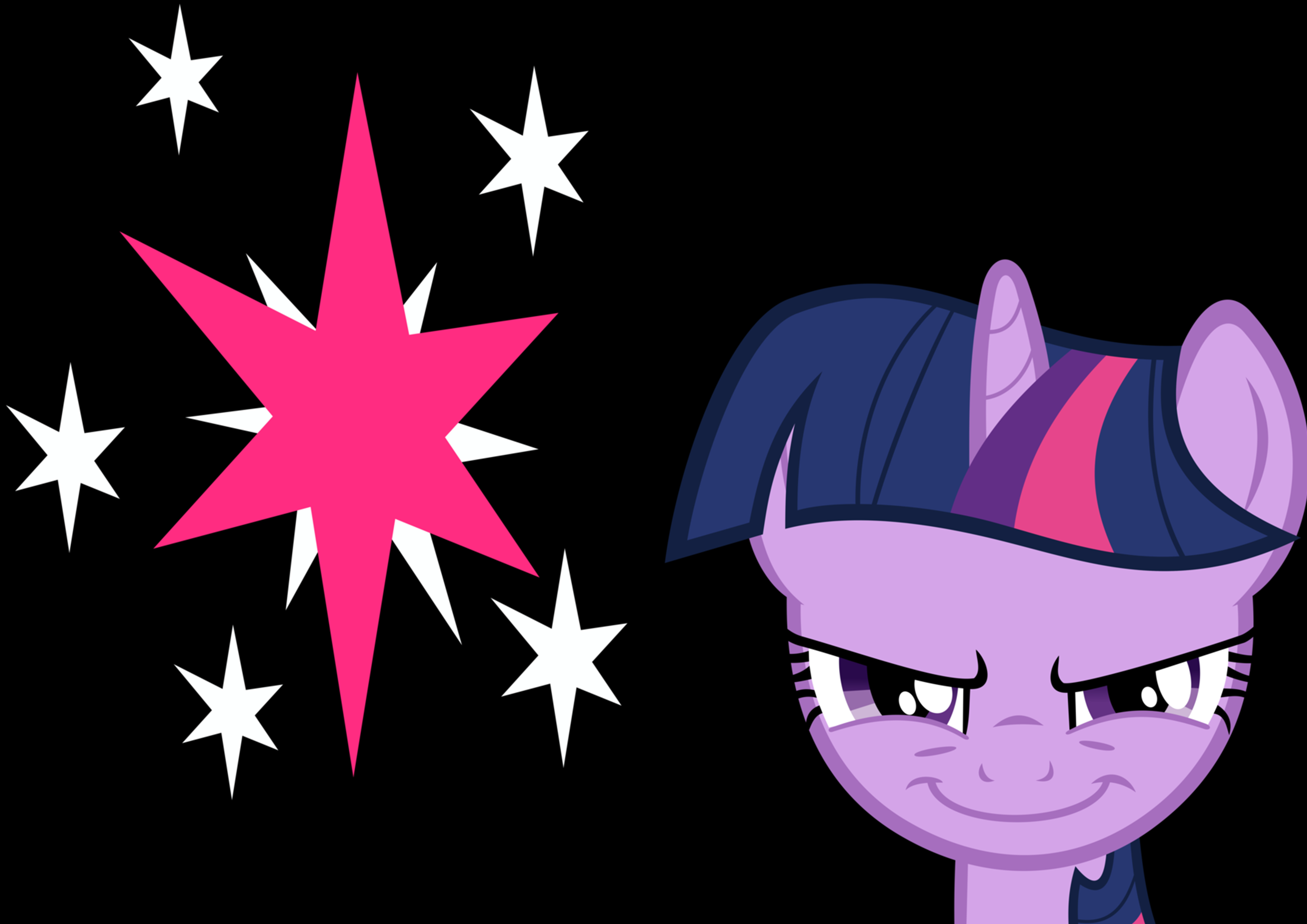 Twilight Sparkle wallpaper - cutie mark w/ face