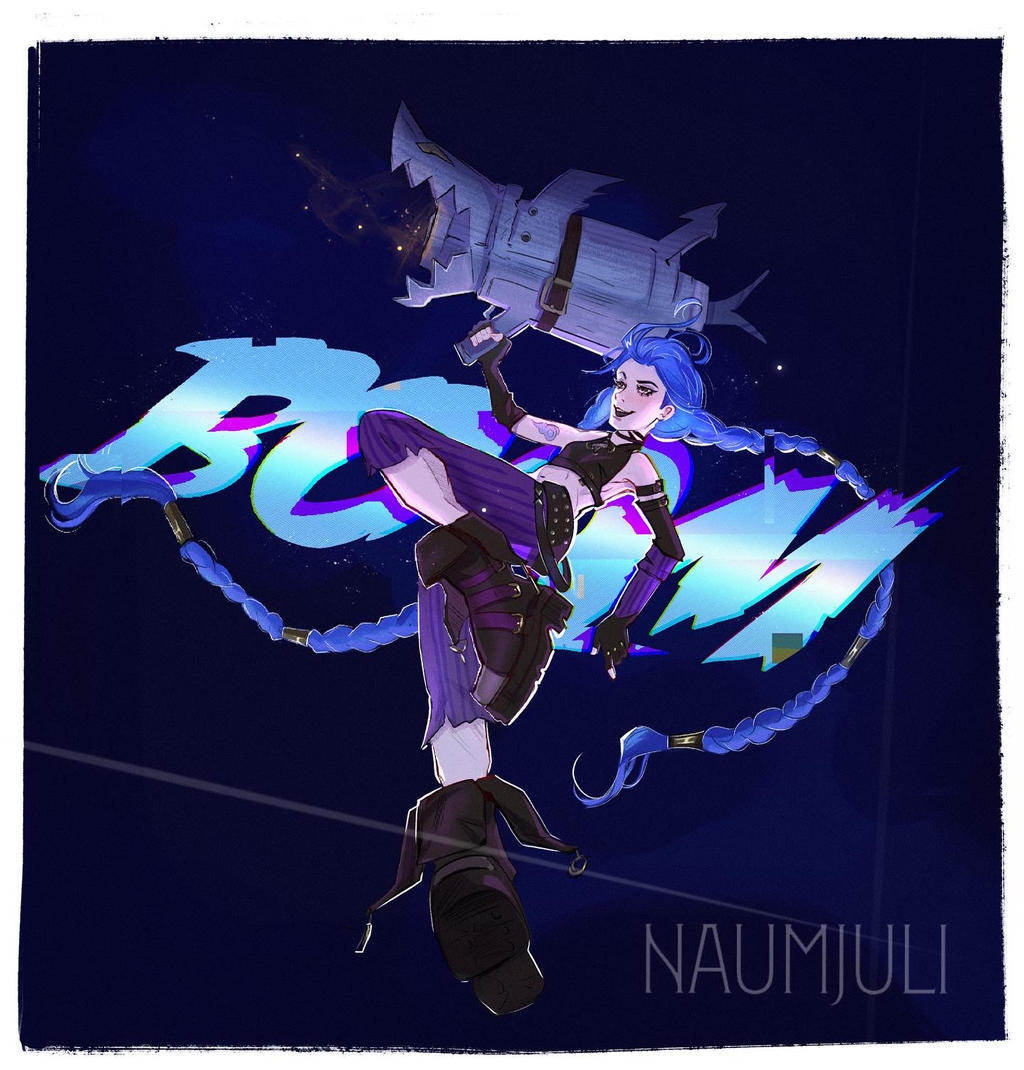 Jinx by Naumjuli on DeviantArt