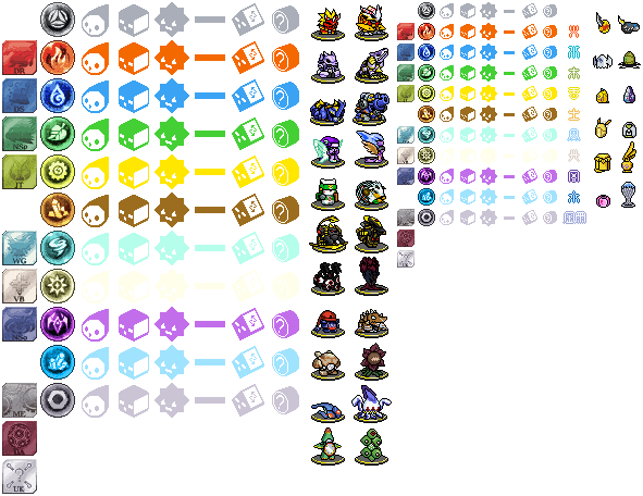 Digimon Icons (Official and Fanmade) by SergioGranSol on DeviantArt